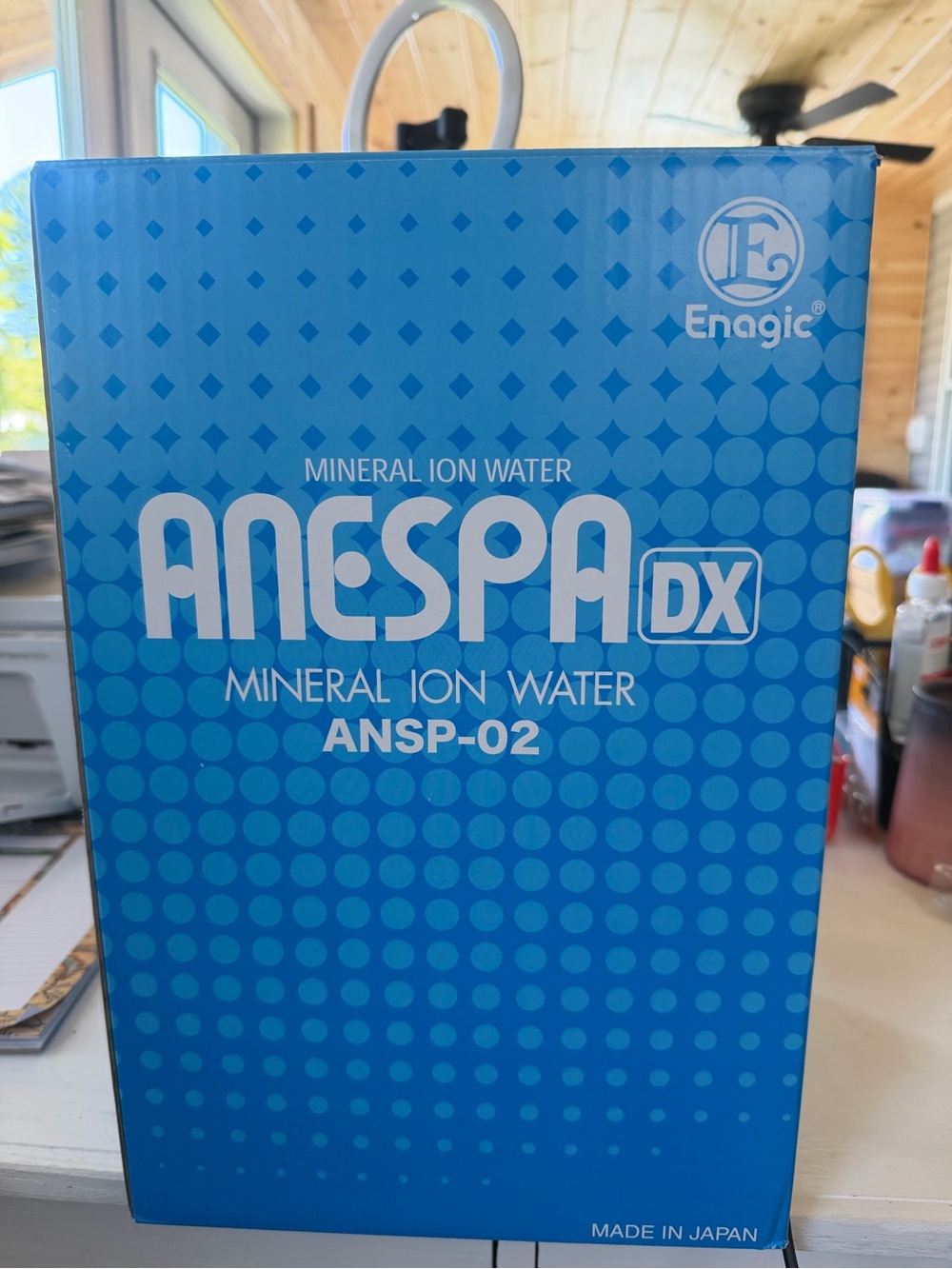 ANESPA DX Mineral Ion Water Unit in Blue